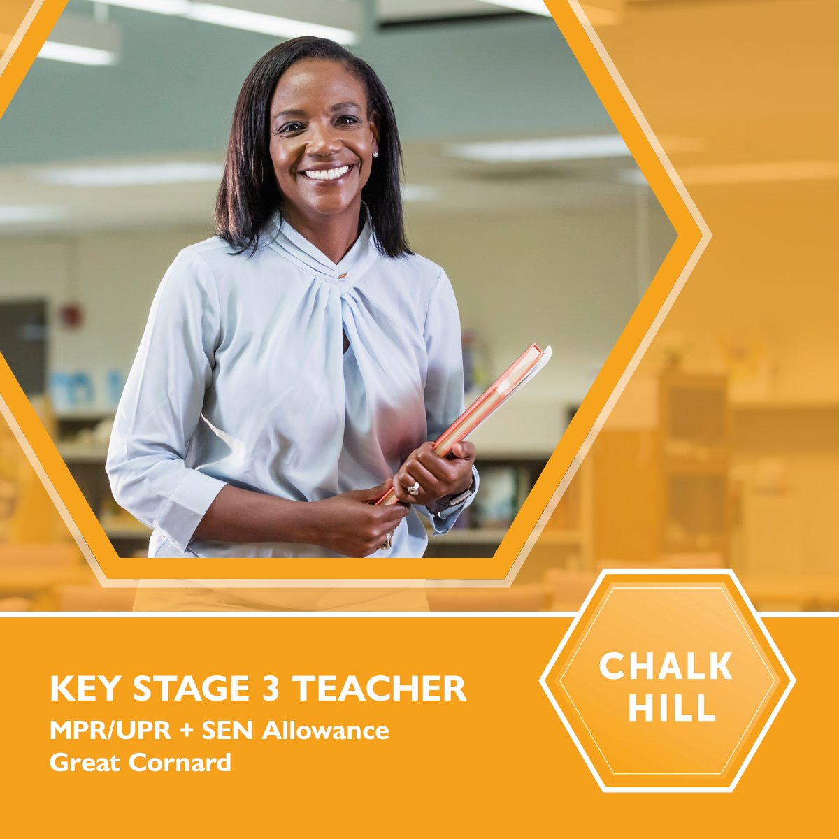 SJDirect's tweet image. Key Stage 3 Teacher 
Chalk Hill Academy - Sudbury, Suffolk CO10 2SF
MPR/UPR plus SEN, F/T, Permanent 

To apply, visit: suffolkjobsdirect.org/#en/sites/CX_1…

#keystage3 #teacherjobs #TeachingJobs #EducationJobs #SchoolJobs #sudbury #suffolk #sudburyjobs #SuffolkJobs #suffolkjobsdirect