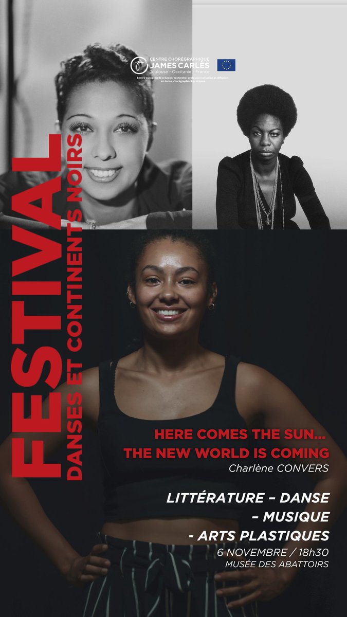 [ FESTIVAL DCN] #27 💫 
Découvrez la collaboration inédite avec le Musée des Abattoirs dans le cadre de l'exposition « Mickalene Thomas. All about love ».
💃 "Premier Contact", des performances dansées, musicales et poétique 
📍  6/11 dès 18h30 
🎟 Entrée libre et gratuite