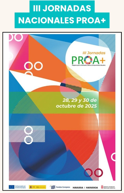 CAREI ha asistido con el equipo PROA+ de Aragón a estas jornadas: redes con otros equipos autonómicos y compromiso con una escuela inclusiva, justa y transformadora.
Gracias al Ministerio de Educación, FP y Deportes y al Gobierno de Navarra por la excelente organización y acogida