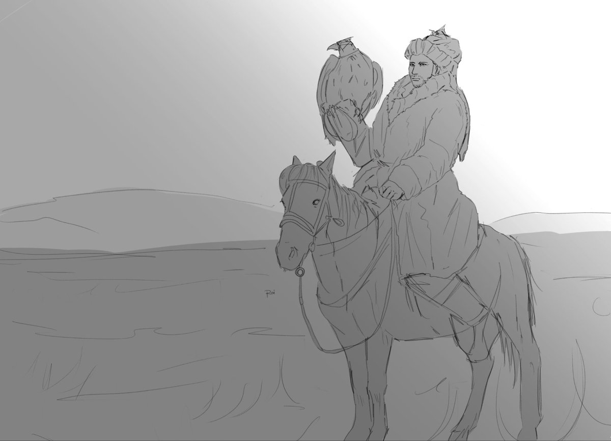 raiikyra's tweet photo. mongolian turkic sketch https://t.co/OctpzVK4PB