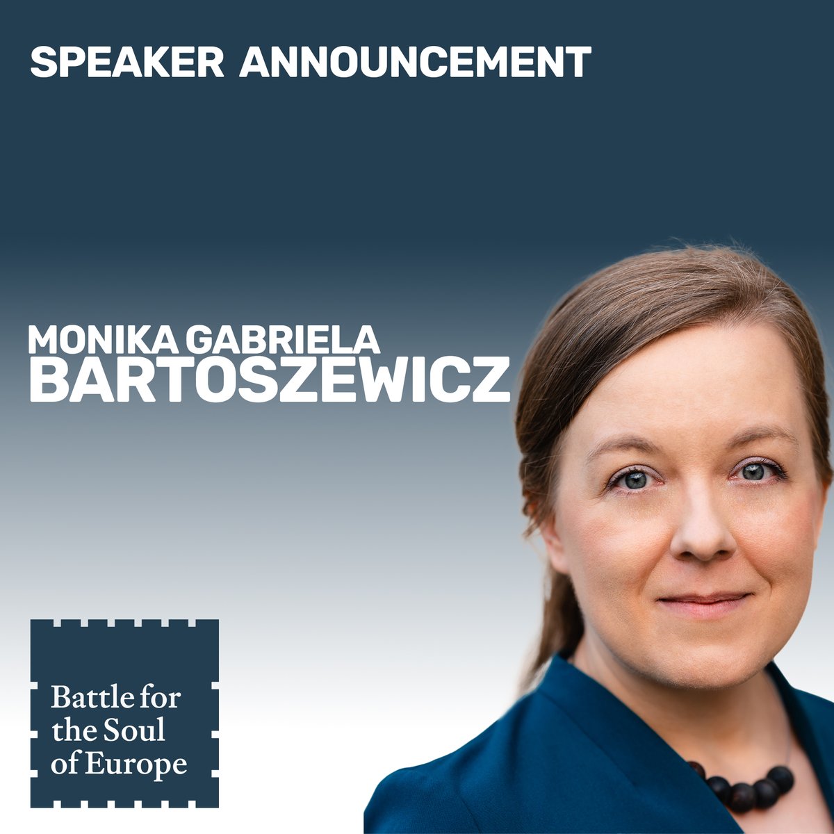 MCC_Brussels's tweet photo. We’re delighted that @bartoszewicz_mg will join us at #SoulOfEurope.

 A fearless scholar and commentator, she dissects the moral and strategic crises shaping our civilisation with rare clarity.

Join us December 3–4.  https://t.co/3M5gl67YOX https://t.co/6mLzF6oYe3
