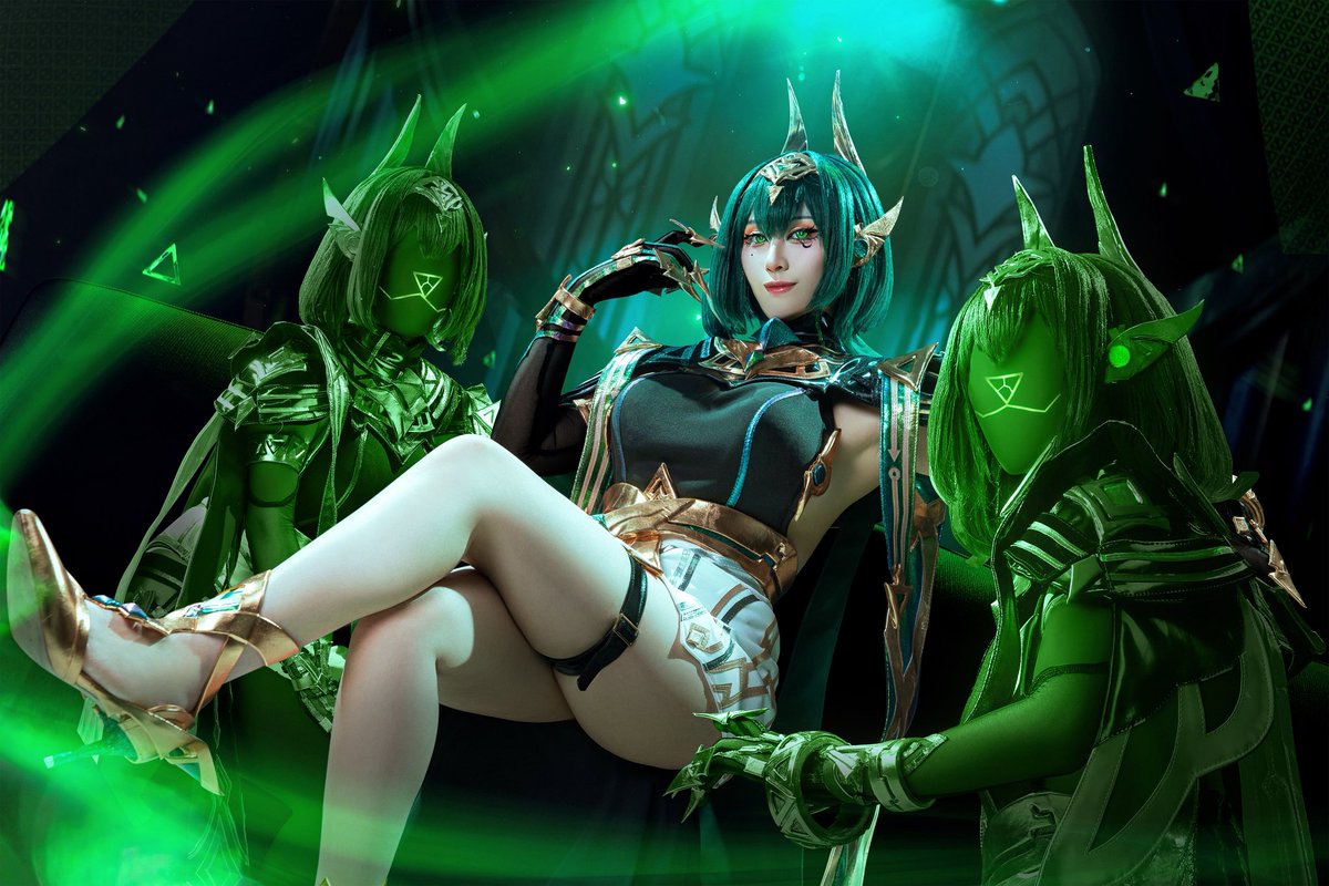larochefort11's tweet photo. “Pleasure to meet you. I’m Nefer, head of the Curatorium of Secrets.”
Genshin Impact Nefer cosplay by me!
Support my Nefer HD photoset ► https://t.co/x6yVmYqgfS
#Nefer #GenshinImpact #genshincosplay #nefercosplay #コスプレ https://t.co/RfXP55gOR8