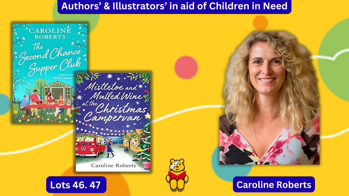 I'm delighted to be supporting <a href="/ChildrenInRead/">Paddy Heron 🇺🇦</a> 2025! 📚💕

I’ve donated two signed books which I'm happy to personally dedicate.

Take a look and get bidding for a great cause, Children in Need. Ideal Christmas presents! 🎁
jumblebee.co.uk/auction/detail…
