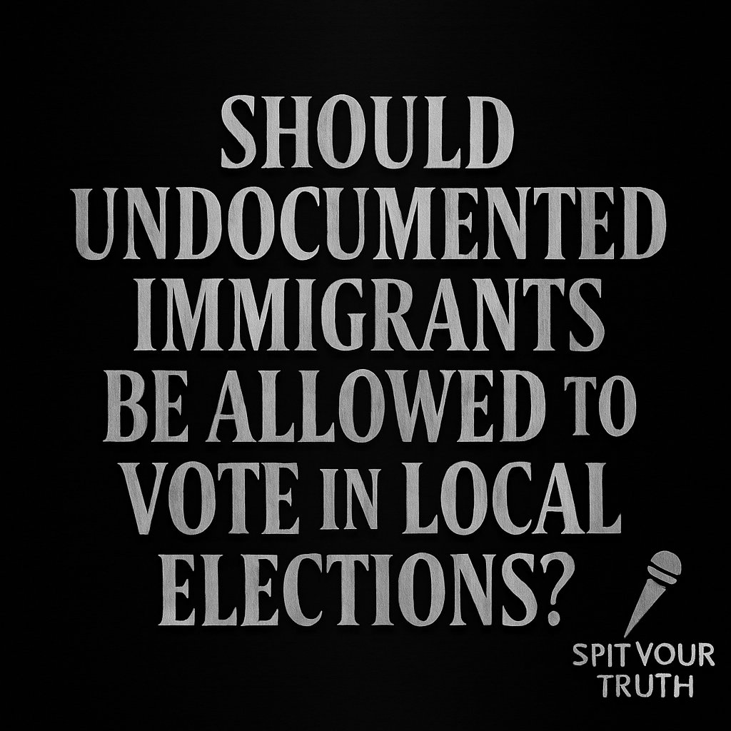 your_spit14421's tweet image. If someone contributes to a community, works, pays taxes, and raises their family there — do they deserve a voice in shaping it? 🗳️✨

Should undocumented immigrants have the right to vote in local elections where they live and work?

#SpitYourTruth #ImmigrantRights #VoiceForAll…