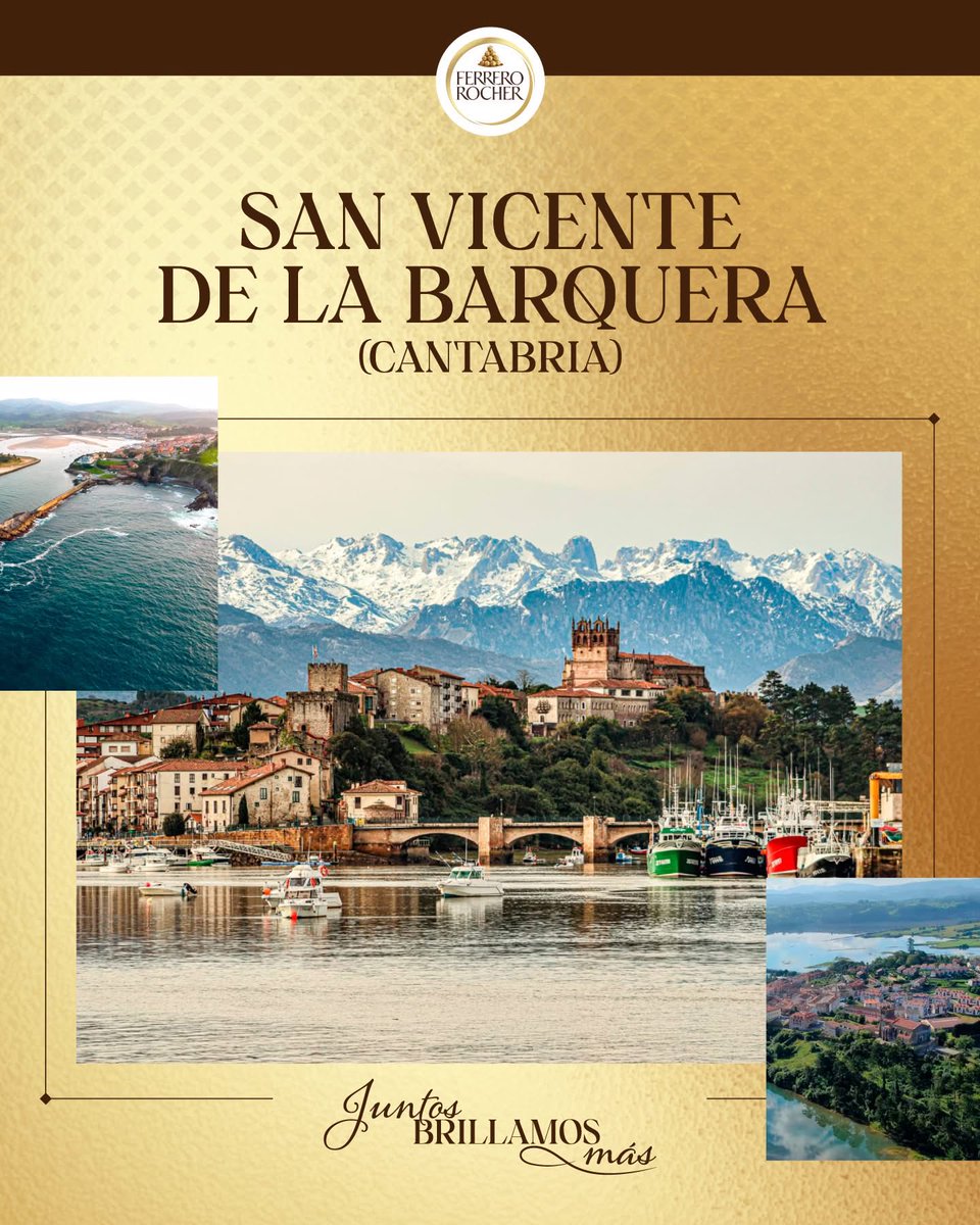 🌟✨ ¡VOTA POR SAN VICENTE DE LA BARQUERA! 🌟✨

San Vicente de la Barquera participa en la campaña Juntos Brillamos Más 2025 de Ferrero Rocher. 

👉🏻 ENLACE PARA VOTAR: ferrerorocher.com/es/es/xp/navid…

¡COMPARTE PARA OBTENER MÁS VOTOS! 

#SanVicentedelaBarquera