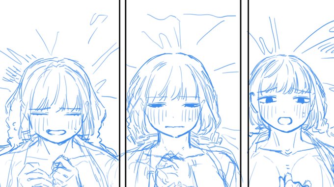 まだペン入れ前の段階だけどかわいいね 