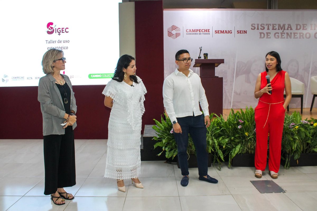 imecam's tweet photo. Asistimos a la presentación del Sistema de Indicadores de Género del Estado de Campeche "SIGEC”. https://t.co/77M5F4Hb1L