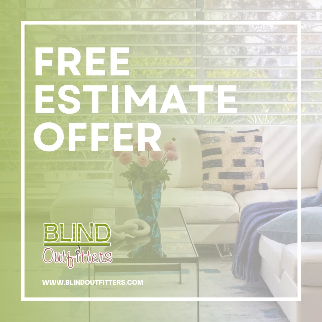 BlindOutfitter's tweet image. At Blind Outfitters, we offer free estimates as part of our value-added services. Just share your project specifications, and we’ll help you understand the cost and scope—no pressure, just clarity.

Let’s bring your vision to life.

blindoutfitters.com

#CustomWindow