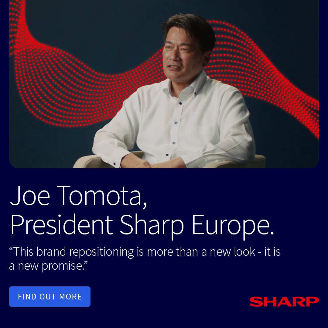 Sharp_Europe's tweet image. Inspiring words from Joe Tomota, President Sharp Europe! #OneSharp #SharpEurope