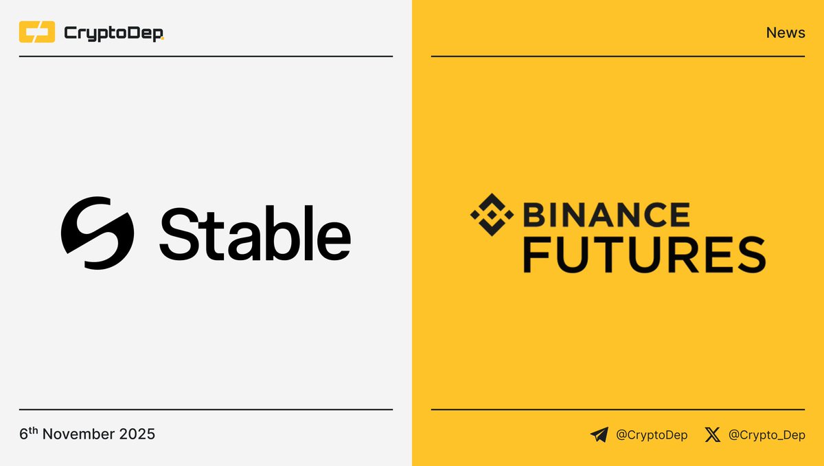 ⚡️ <a href="/Stable/">Stable</a> $STABLE pre-market trading goes live on <a href="/BinanceFutures/">Binance Futures</a>
 
🔸Current Price: $0.067
🔸Current FDV: $6.7B

Users can access #STABLE/USDT pre-market trading with up to 5x leverage.