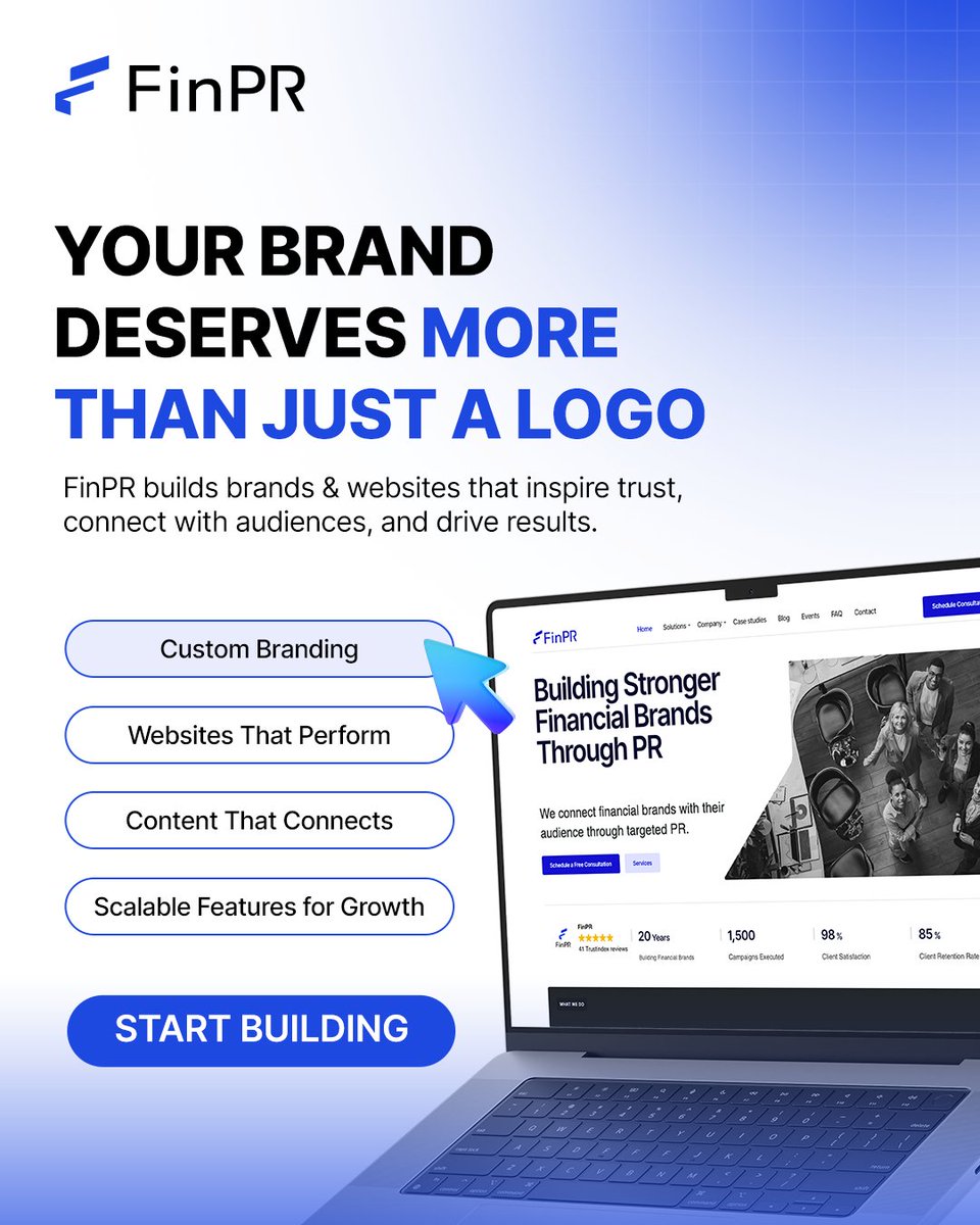 FinPRcom's tweet image. Reputation isn’t just an asset; it’s your most valuable one.
At FinPR, we treat reputation as your most valuable asset; the one investment that compounds over time.

Protect what matters most.

#FinPR #ReputationManagement