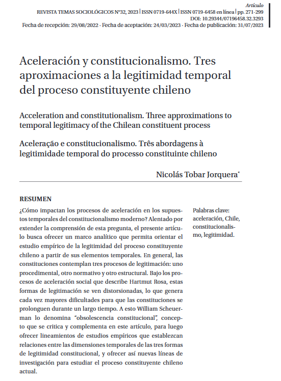 Revista Temas Sociológicos tweet media