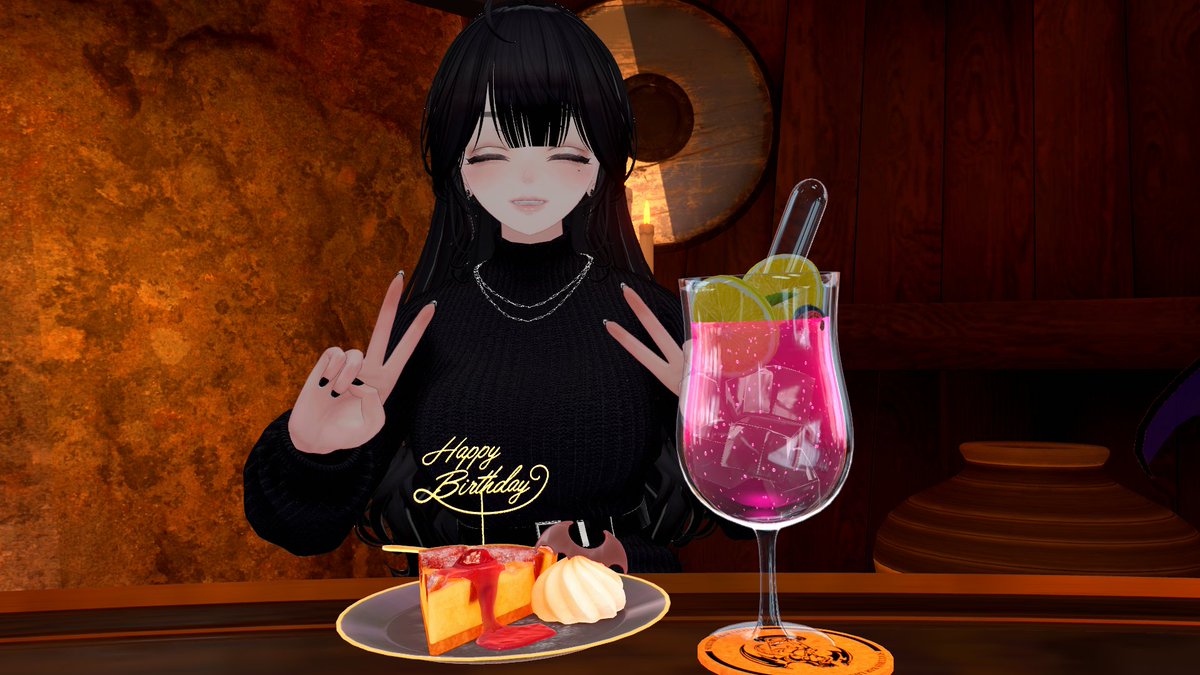 asui0725's tweet image. 今週も #サキュバス酒場 に行ってきたぞ！！
誕生月スペシャルやっと注文できた～年明けのリニューアルから今月は絶対に勝つぞと気合入れてたのだ！
前半は刺激的な、後半は笑いが溢れる今週も楽しい時間を過ごせました～
始めたきっかけでもあるサキュバス酒場は自分の推しイベントです！大好きだ～💕