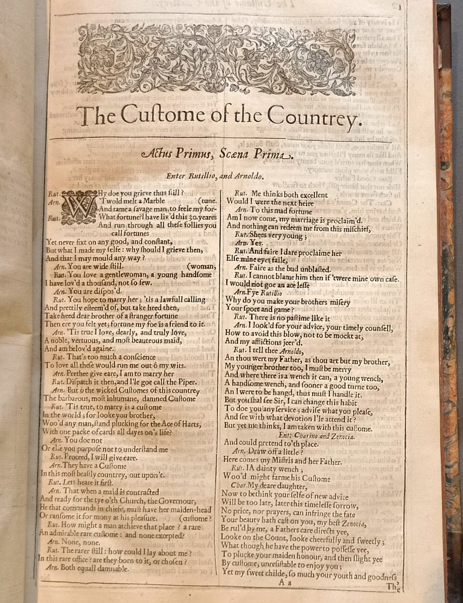 MarshsLibrary's tweet image. We have it on good authority that this 17th century play by Francis Beaumont &amp;amp; John Fletcher is one of the dirtiest in English!