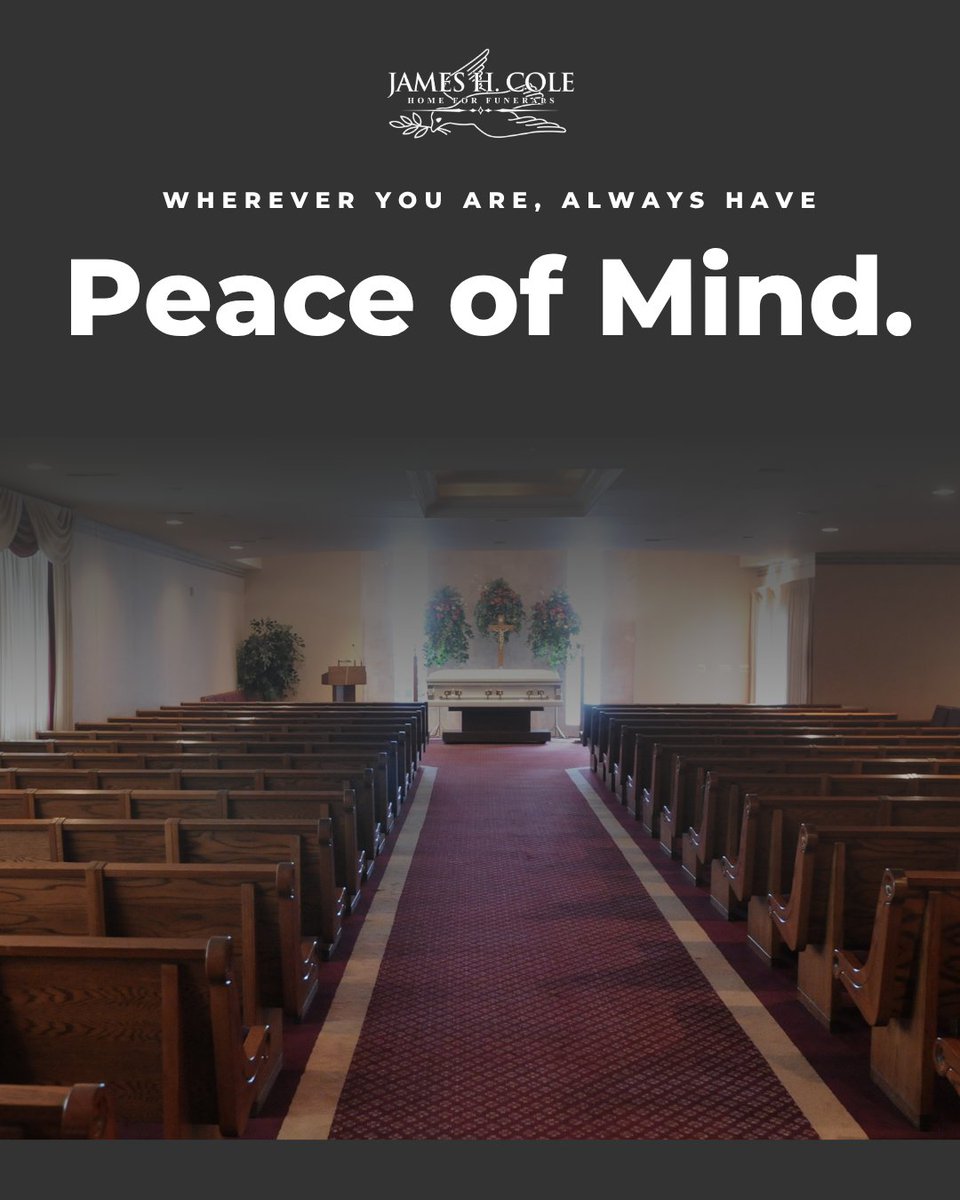 Your peace of mind is our top priority when it comes to pre-planning. We accept any pre-arrangements made at another firm in the U.S., and our plans can be transferred if your circumstances change. 

Start your peace of mind journey - Message us today!