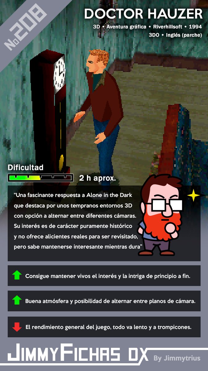 Jimmytrius's tweet image. #Jimmyfichas #DoctorHauzer