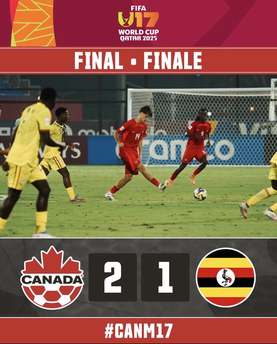 jessemarsch's tweet photo. Incredible comeback from the Canada 17s against Uganda. Displaying that Canadian heart and determination making us all proud. Keep going guys!!!!💪💪 🇨🇦#CANM17 #CANMNT https://t.co/90AoEOCLGg
