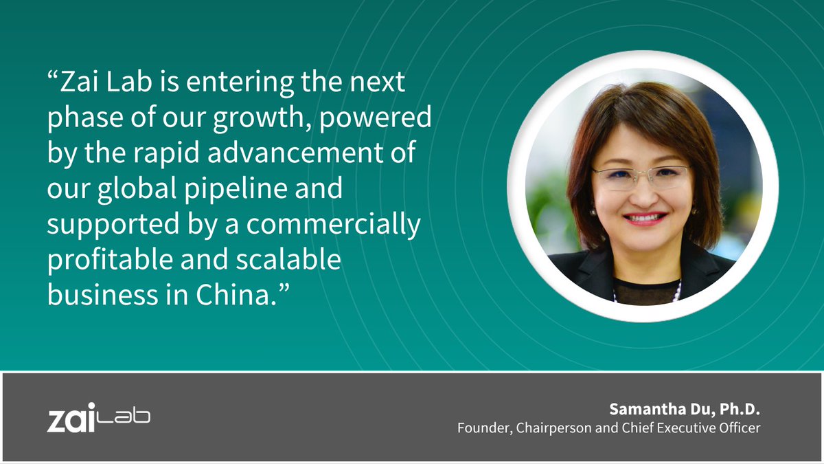 Zai Lab tweet media