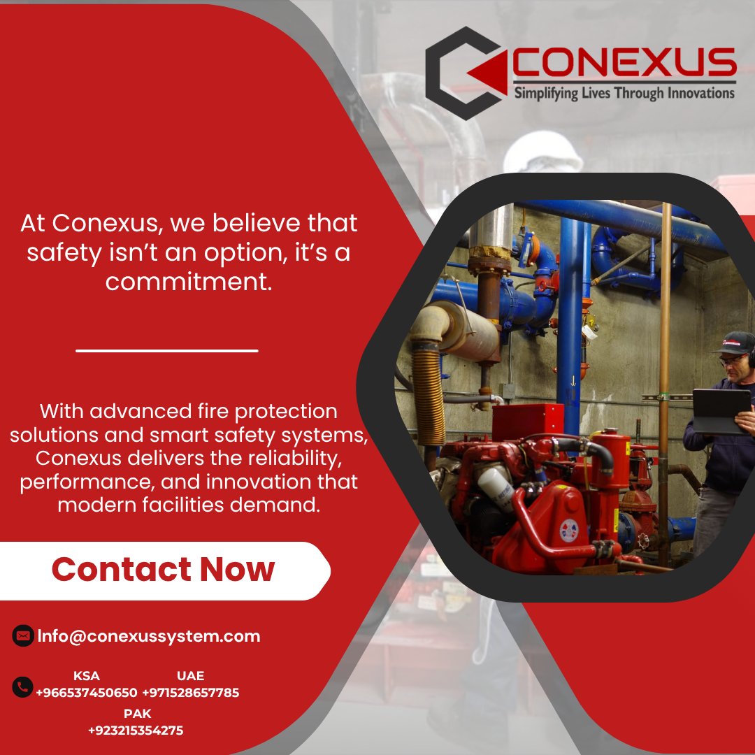 ConexusE's tweet image. #Conexus #FireFighting #GasExtinguishingSystems #SmokeSystem #FireSystem #FireProtection #FireSafety #FireAlarmsystem #FireAlarm #Securitysystem #Alarm #Protection #Fire #Fireprotection #Firefighter #Firesolution #Maintenance #Companyalarm #Alarmsproducts #Fireextiguisher