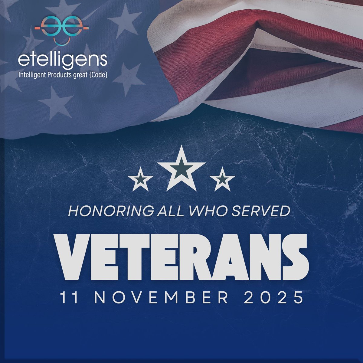 Happy Veterans Day!

Today we honor all who served. Your courage and sacrifice protect our freedoms. Thank you, veterans and the families who served alongside you.

#VeteransDay #ThankYouVeterans