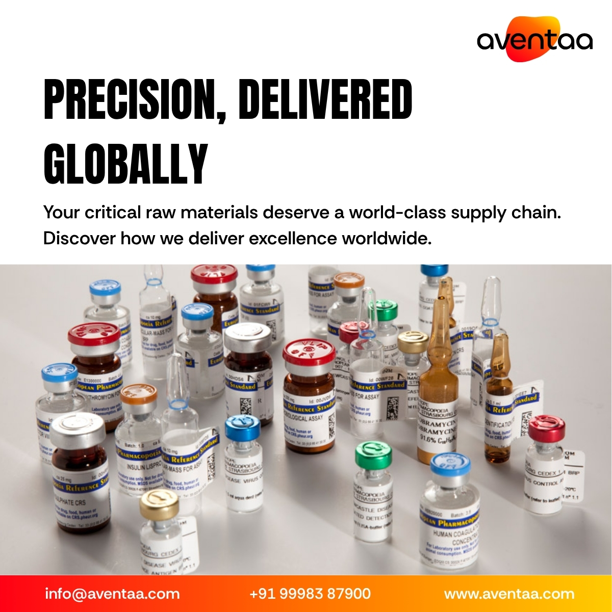 AventaaResearch's tweet image. Precision knows no borders. 🌍

Your critical raw materials deserve world-class supply and reliability — delivered by Aventaa.

🔗 aventaa.com | ✉️ info@aventaa.com

#Aventaa #GlobalSupplyChain #Pharma #Logistics #QualityMatters