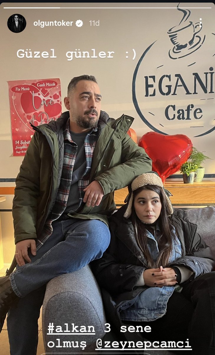 Ay canım çiftim çok özledim 🥹🤏

Olgun Toker &amp; Zeynep Çamcı 🤍