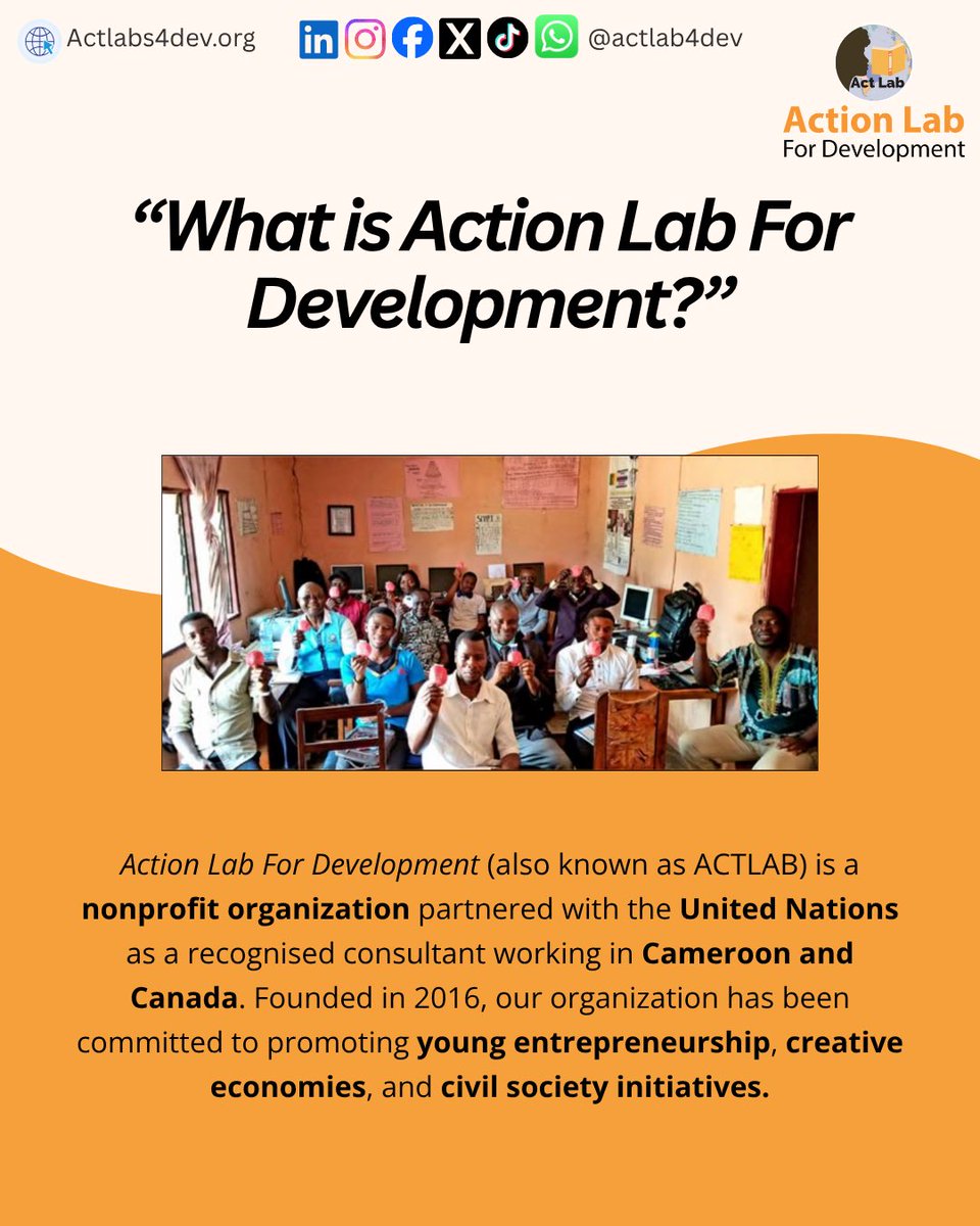ActLab4Dev's tweet image. We love hearing your questions! That’s why we have selected and answered three of our most frequently asked questions. Swipe right to learn more about who we are, what we do, and how you can get involved with ACTLAB.
#ACTLAB #UN #UNVolunteers #FAQ #Support #Partner #Donate