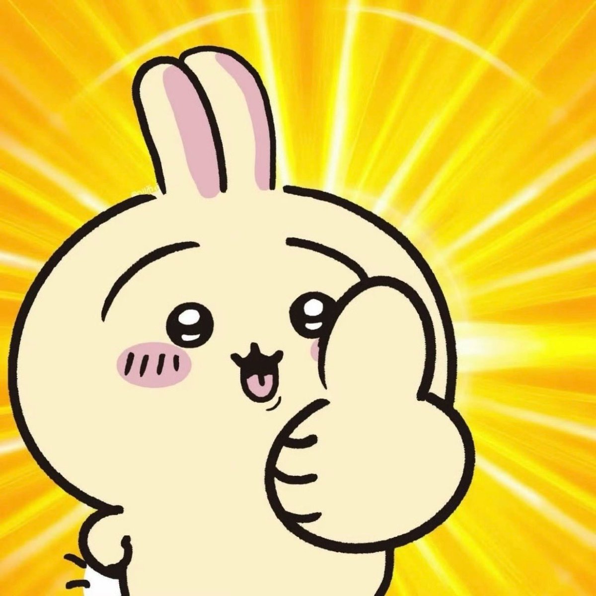 RT this usagi for good luck this month🐰👍✨