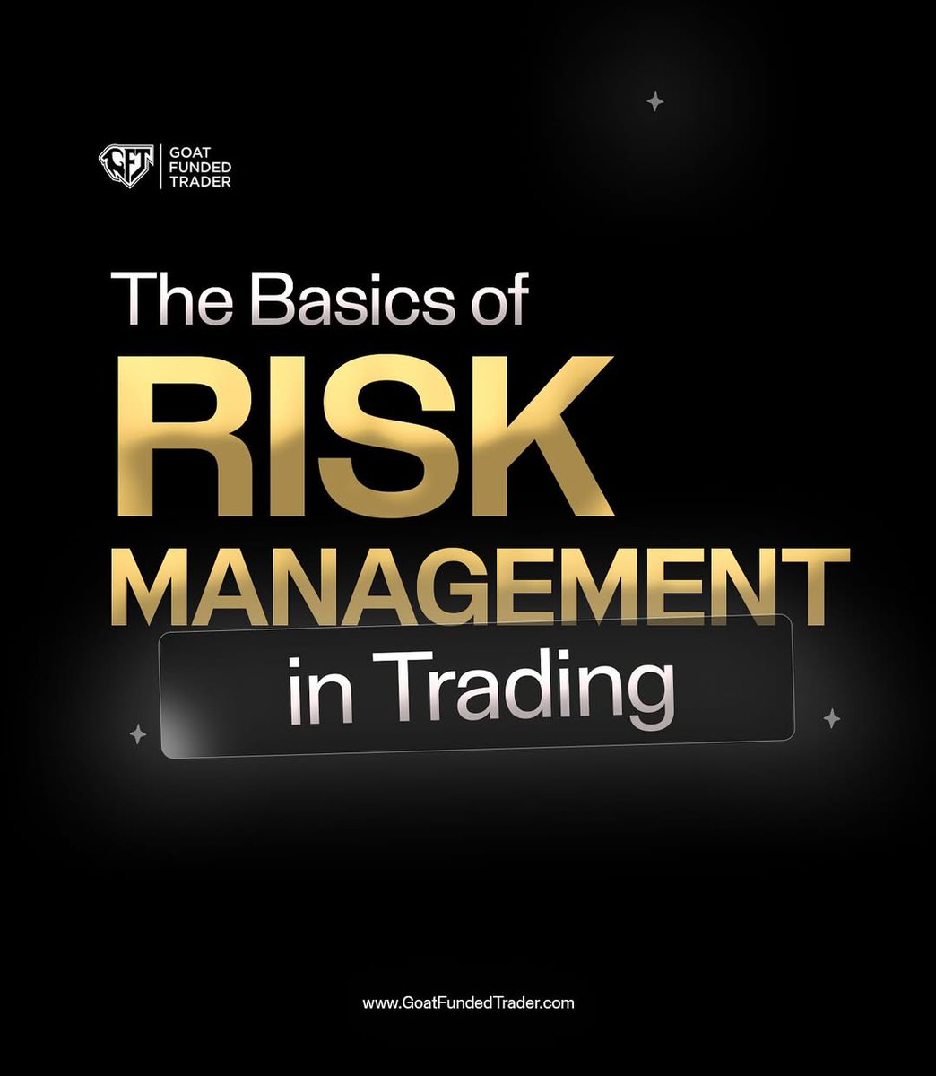 goat_funded's tweet image. Before chasing profits, learn how to protect your capital.

Here are 4 golden rules every funded trader should master 👇