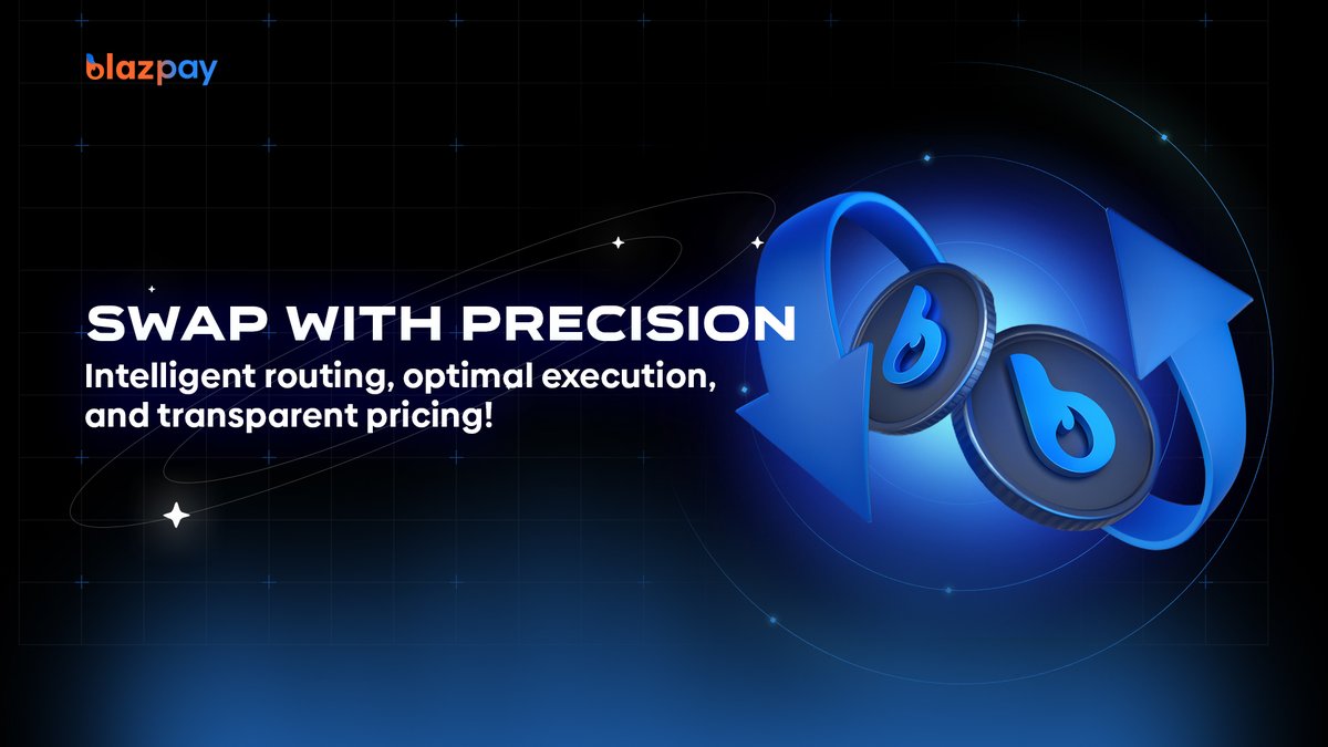 blazpaylabs's tweet image. Swap with Precision ⚡️

BlazAI routes across chains to secure the best price, lower slippage, and optimized gas — all in a one-tap swap + bridge experience.

🔗 Swap Now: blazpay.com

Trade like a pro. Swap smarter with Blazpay. 

#Blazpay #BlazpayPresale #DEFİ…