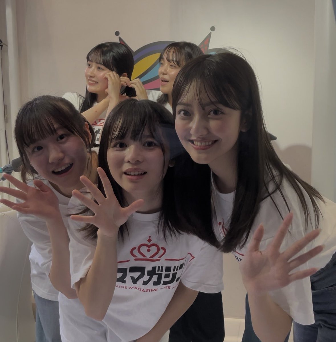 tokaiteo's tweet image. #ミスマガ放課後RADIO 見て来ました

#ミスマガジン2025 メンバーが初めて揃った回となりました
そして今回は９９回目の放送との事で次回が記念すべき１００回目だそうです
#冨永実里 と #まるやそら は会った事あるのですが、他の４人は初めてでした☺️

#永岡ゆきね
#晴こころ
#江下晏梨 
#太田しずく