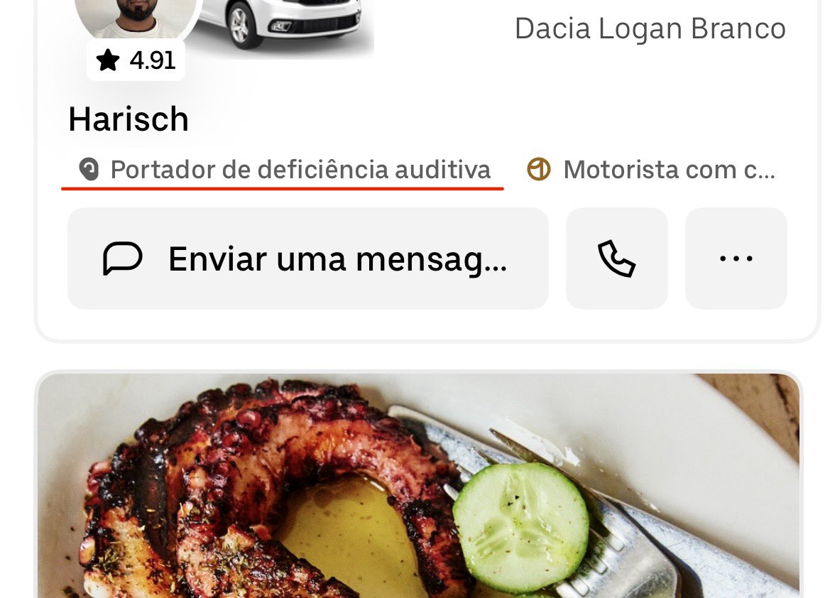 🚗 Nova moda na Uber: os “Hariches” motoristas que não falam português agora dizem que são “surdos”. 

Mas… Milagre! Ouvem o GPS numa outra língua a indicar as rotas em Portugal!!  

🇵🇹 Em Portugal fala-se português. Quem não o fala, não devia ter licença para conduzir