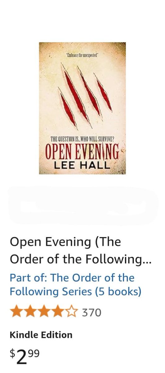 lhallwriter's tweet image. My first book reached 370 Amazon ratings today. 

It was released 9 years ago and the truth is, I dont really know where this whole writing thing will go for me but I&apos;ll always have faith in my stories. 

To keep going is to eventually find rewards fellow writers 👍

Thank you