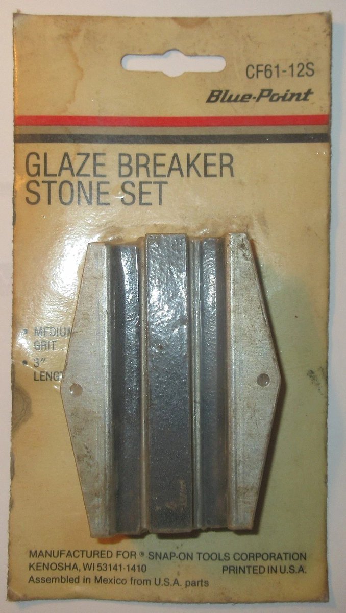 rusticrelics04's tweet image. Check out Blue Point Glaze Breaker Stone Set CF61-12S Medium Grit 3" CF62CS replacement ebay.us/m/QufDup #eBay via @eBay GlazeBreaker #SharpeningStone #HoningStone #AbrasiveStone #ToolSet #WorkshopTools #PrecisionTools #HandTools #DIYTools #RestorationTools #ToolCollector