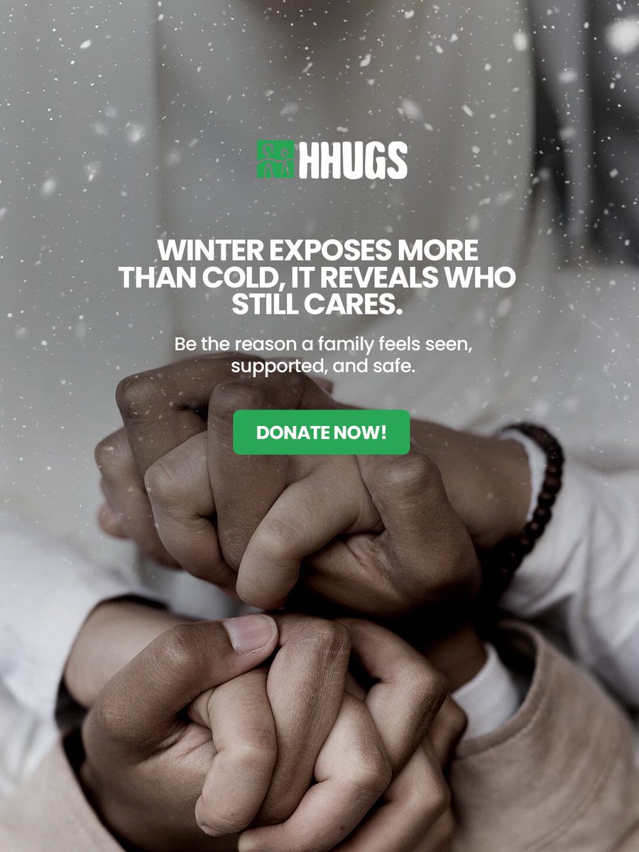 For many, winter means cosy nights and warm meals.
For HHUGS families, it means silence, cold, and uncertainty.
Be their warmth this winter. Provide a heater for £30.
🤍 hhugs.org.uk/winter-2025

#ColderThanWinter #HHUGS #GiveWarmth #WinterAppeal #Sadaqah