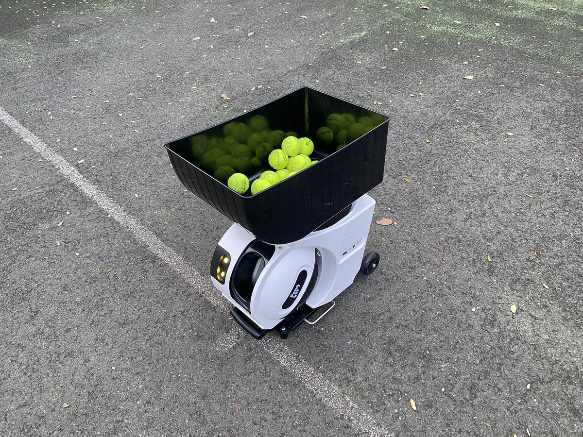 HFGEnthusiast's tweet image. Pongbot AI tennis robot is on sale from today - up to 40% off Black Friday deal ends December 1st. Check it out on the company&apos;s website #pongbot #tennisrobot #tennisballmachine

store.pongbotsports.com/aff/968/