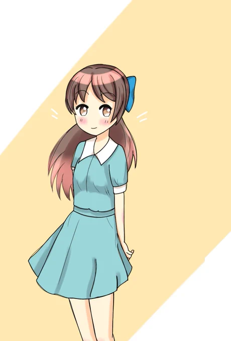 橘ありすちゃん描いてみた
