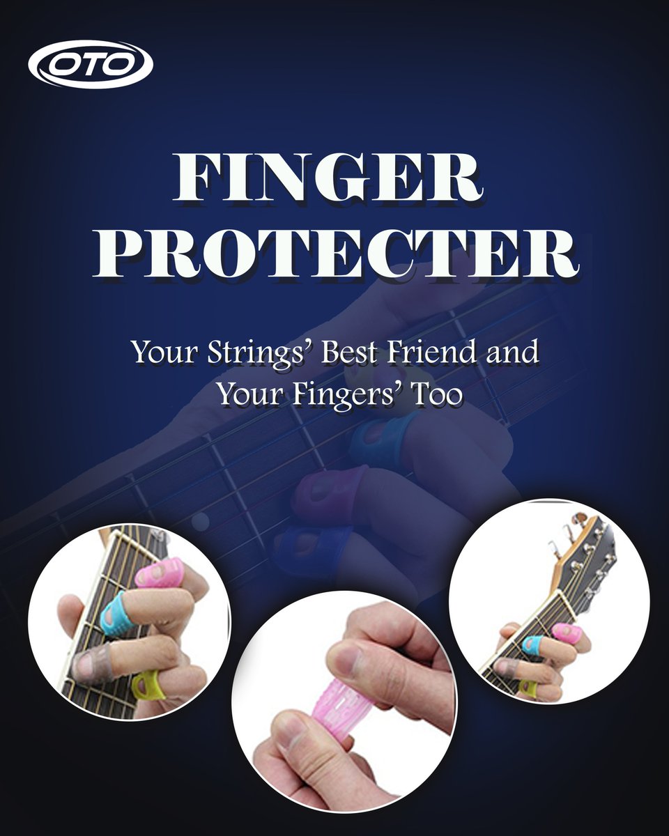 oto_musik's tweet image. Play longer, play smoother. No more sore fingertips or pain while practicing. OTO Finger Protectors keep your grip strong and your music flowing comfortably every single session. 🎸✨
#FingerProtection #SafetyFirst #WorkSafety #ProtectYourFingers #FingerGuard #HandSafety #Safety