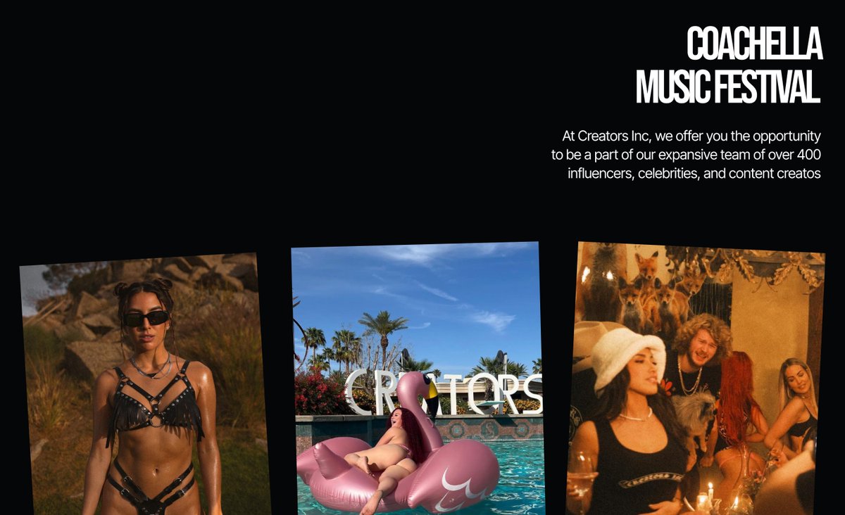 Johnogaga4's tweet image. Creators Inc. was built to empower creators, but their old website wasn’t doing the same.

So rebuilt it from the ground up with Webflow