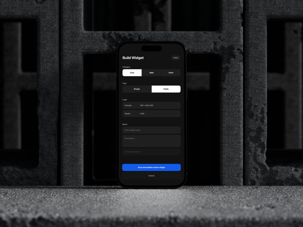signalbynoise's tweet image. s100e Widget Store

When we go full custom distributed mode in the coming release, everything changes.

Custom views and custom widgets, changes the game from the ground up. Think TradingView on signal steroids.

Build your own widgets, or subscribe to others, built by s100e…