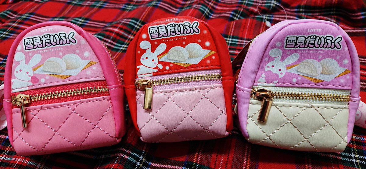🐰雪見だいふくGiGO限定景品が登場中🐰 マルチケース スカーフ付