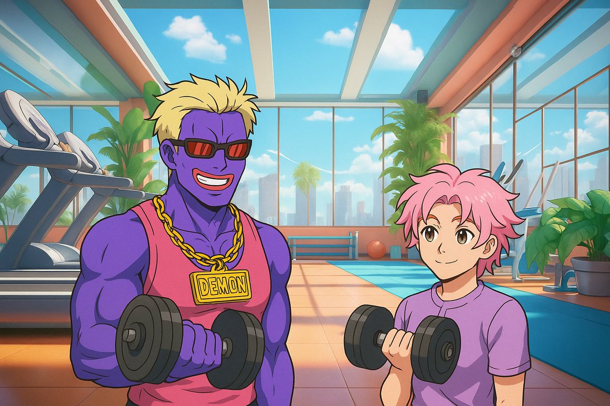 irvinecold's tweet image. gm capt @DemonTime 

healthy first chains later 💪