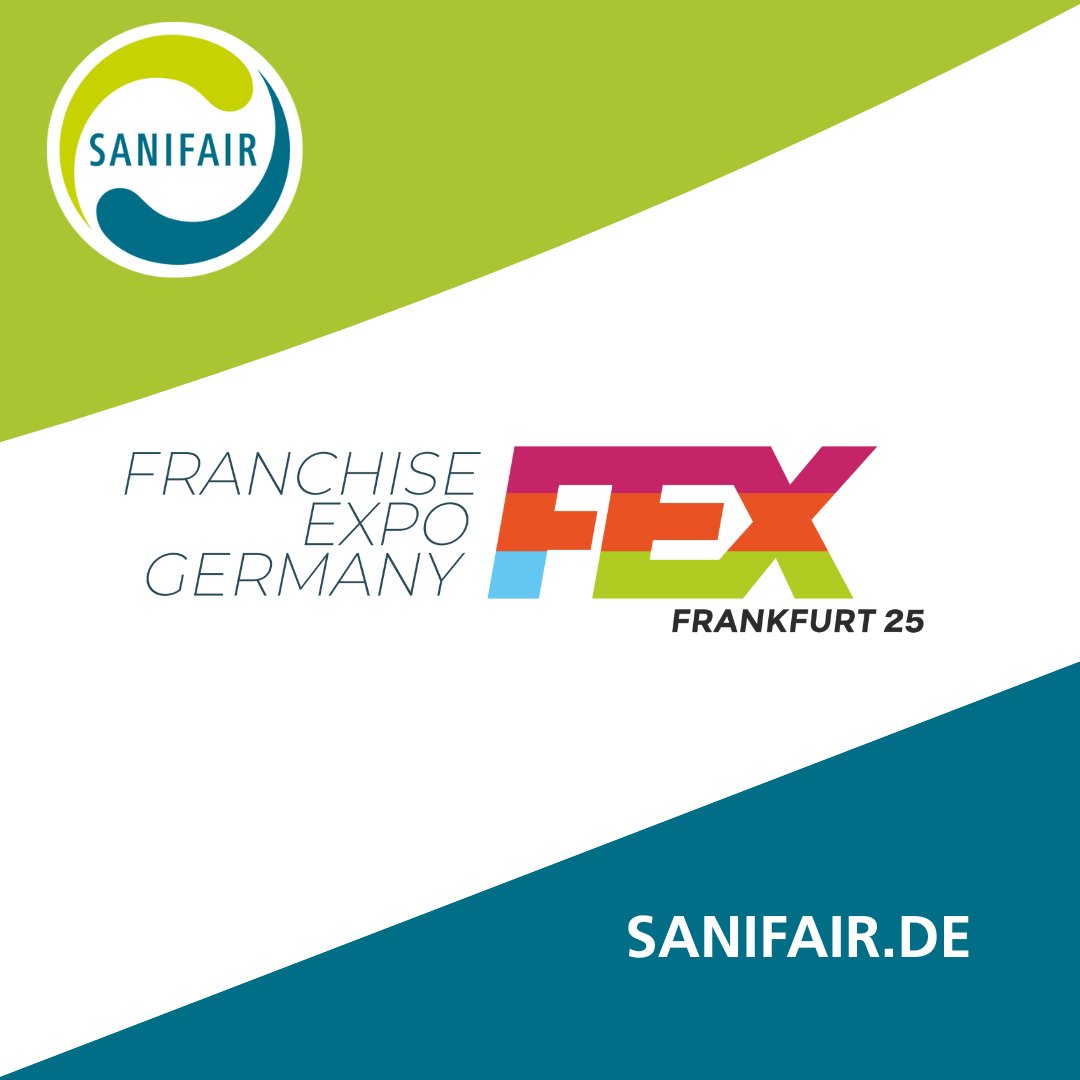 Bereit, mit einem Marktführer zu wachsen? 💪

SANIFAIR sucht engagierte Franchise¬partnerinnen und -partner, die unser Erfolgsmodell an neuen Standorten mitgestalten wollen.

Treffen Sie uns vom 6.–8. November auf der Franchise Expo Germany in Frankfurt!

Vor Ort: Ibrahim Iyice,
