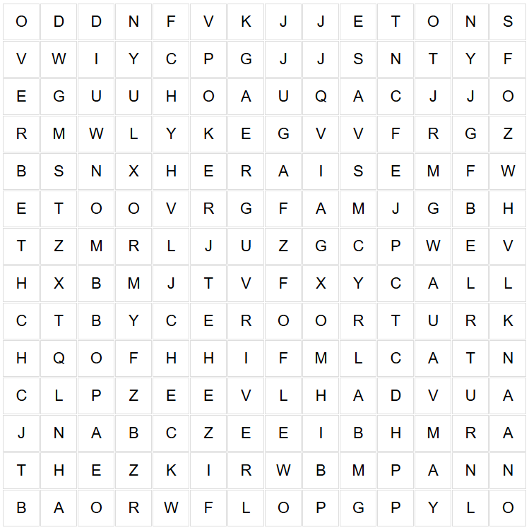 🧠 Le nom d'une variante de poker est caché dans cette grille. Retrouvez le !

🎁 5 tickets 10 € en jeu, tirage au sort à 17h parmi les bonnes réponses.

✍️ RT + Follow et répondez à ce tweet avec votre pseudo Winamax.