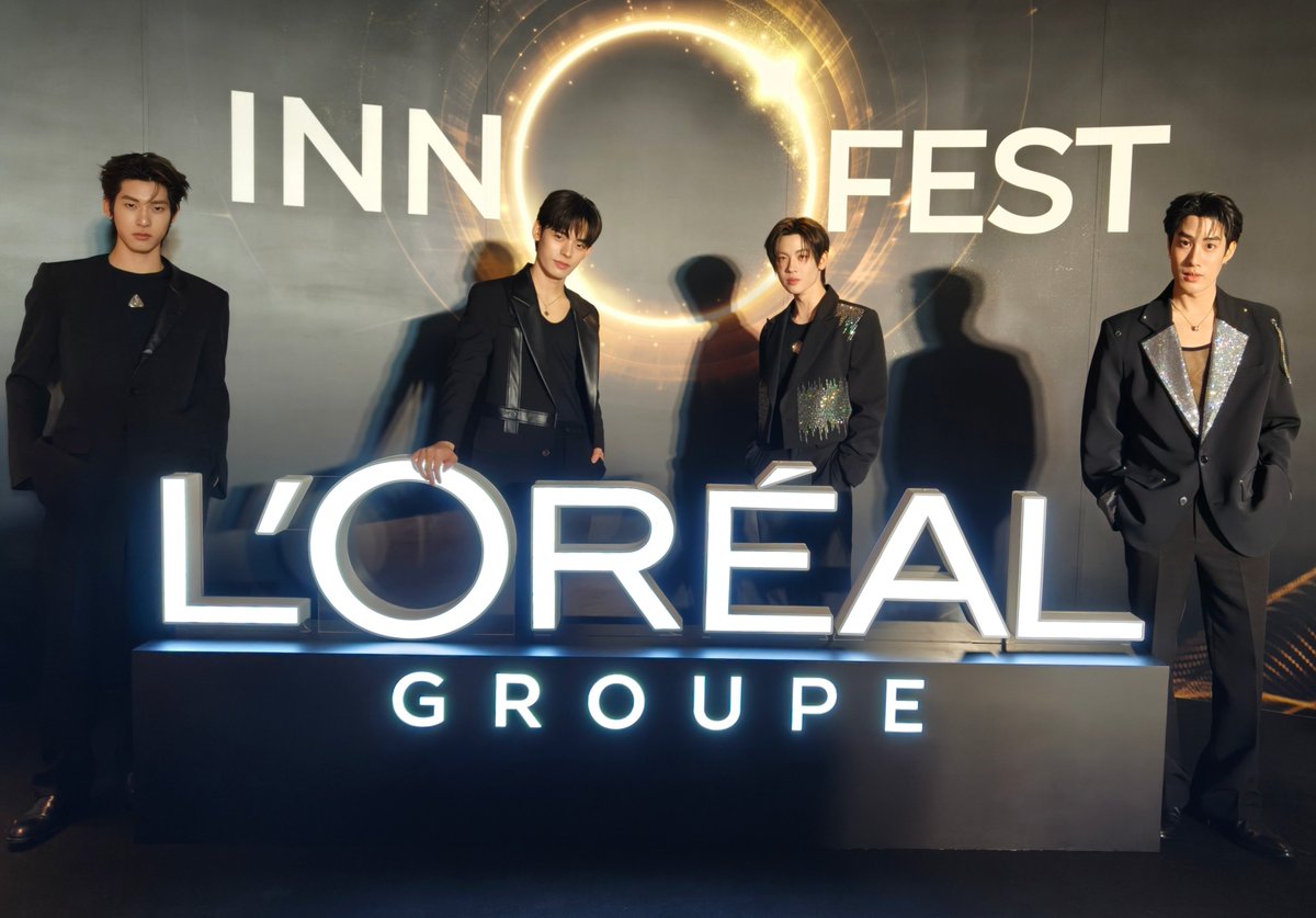 “เติ้ล” “เฟิร์สวัน” “ตี๋ตี๋” และ “ป๋อ” พร้อมแล้วสำหรับงาน Influencer Day &amp; Innofest 2025 By L'Oreal Groupe In Thailand ✨️

<a href="/TLE_mtm/">TLE.MTM</a> <a href="/firstone_wnk/">FirstOne</a>
<a href="/twnpich/">2Tee</a> <a href="/porsuppakarn/">porsuppakarn</a>
#LOrealInfluencerDay2025 #LOrealINNOFEST2025