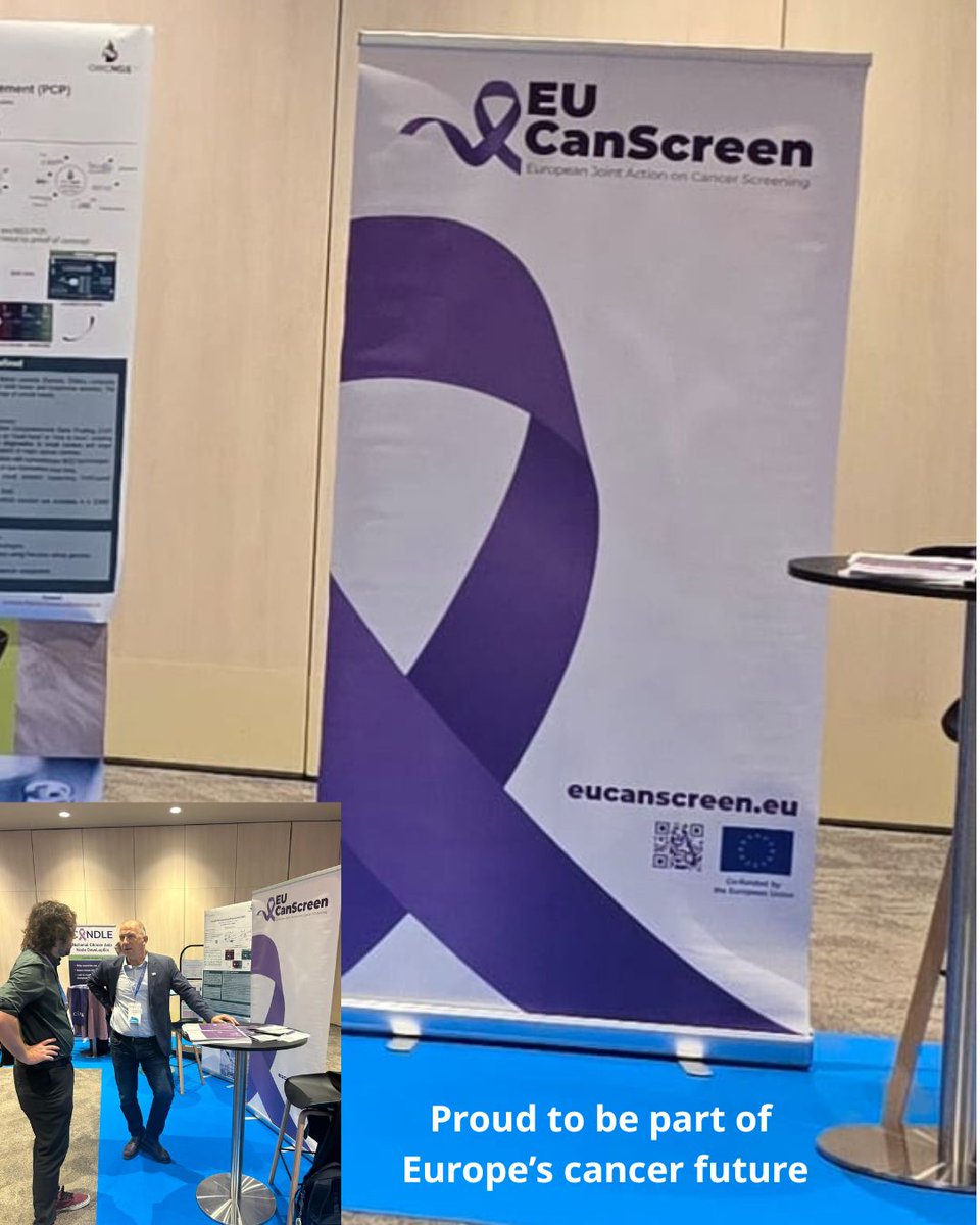 🇪🇺 EUCanScreen is in Paris! 🇫🇷✨
We’re joining the #EUnetCCC Annual Meeting 2025 to shape the future of #CancerCare, #Research &amp; #Education in Europe — united for equitable, high-quality cancer screening for all. 💙
📍 Paris-La Défense | 📅 6–7 Nov 2025
#EUCanScreen