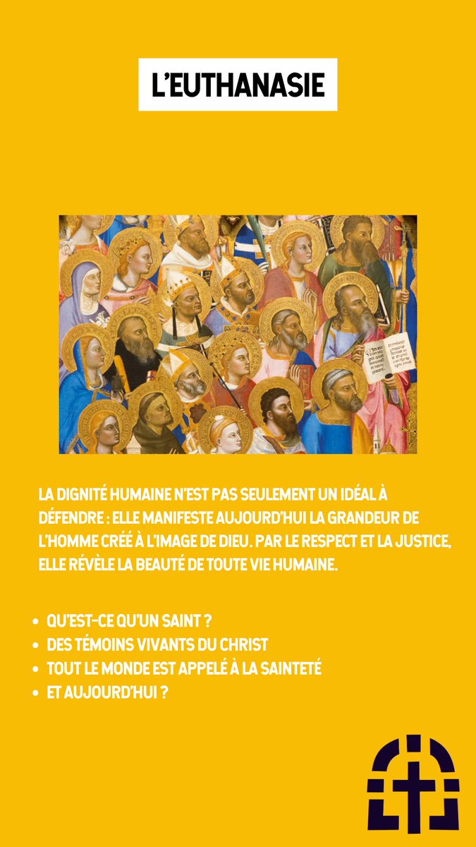 _PortaFidei_'s tweet image. 🗞️ PORTA’RTICLES

Refuser l’euthanasie, ce n’est pas refuser la compassion, c’est croire que la vraie dignité se trouve dans l’amour et l’accompagnement jusqu’au bout de la vie. 

Découvrez dès maintenant les derniers articles de Porta Fidei !

🔗 portafidei.fr/2025/11/05/leu…
