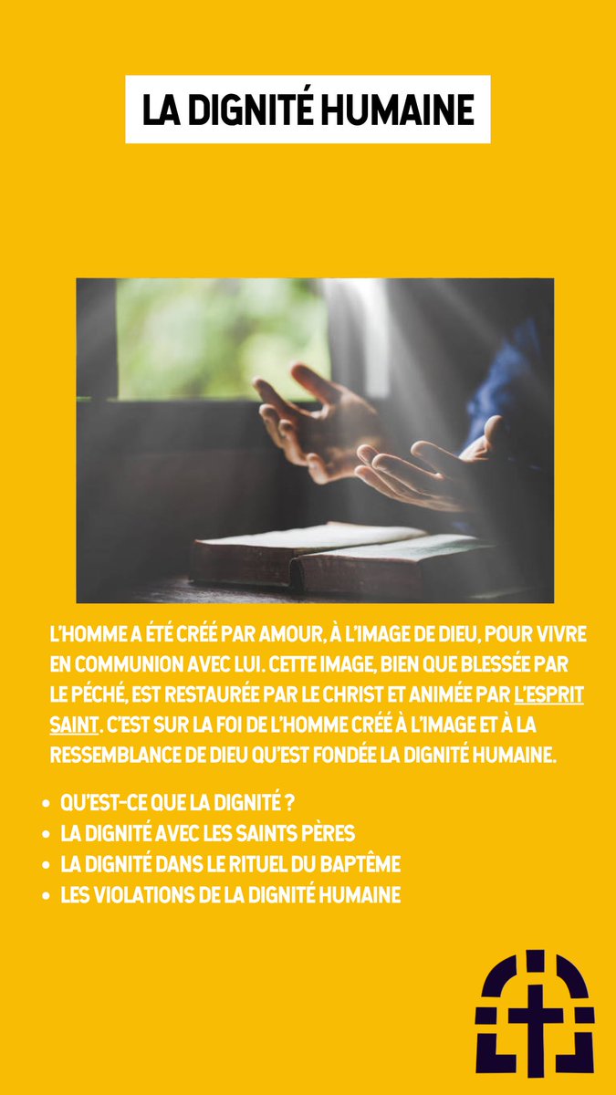 _PortaFidei_'s tweet image. 🗞️ PORTA’RTICLES

La dignité humaine ne se perd pas quand on souffre ou qu’on dépend des autres. Elle est donnée à chacun, elle ne se décide pas. 

Découvrez dès maintenant les derniers articles de Porta Fidei ! 

🔗 portafidei.fr/2025/11/05/la-…