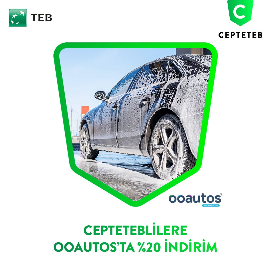 Temiz aracın keyfi bir başka. 😎

ooAutos’ta oto yıkamada %20 indirim CEPTETEBlilere özel. 💚

İndirim kodunu hemen CEPTETEB Mobil’den al, pırıl pırıl yola çık. 🚗