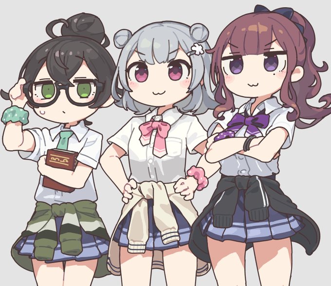 小春六花・夏色花梨・花隈千冬の立ち絵素材をニコニコ静画で公開しました!よろしくね!
(リンクはツリーに) 